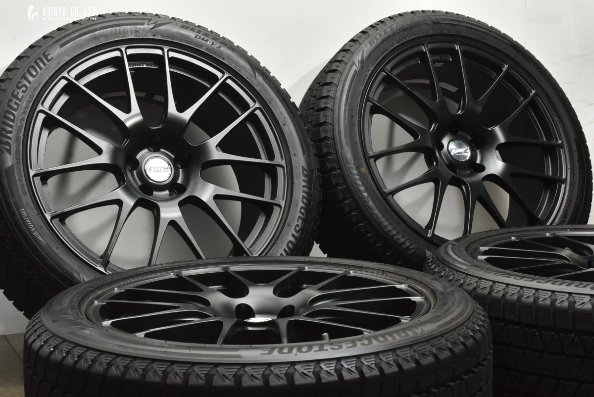 JDM TWS EXlete 107M 20-inch 8.5J+40 PCD114.3 wheels with Zack DM-V3 23 No Tires - Image 2