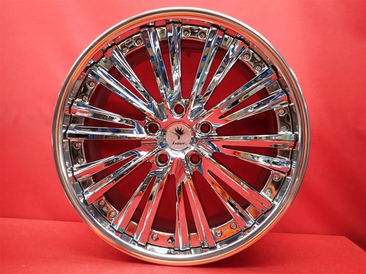 Weds Kranze GAGIS 4Wheels 19x8+44 5x120 Cadillac CTS BMW E46 - Image 3
