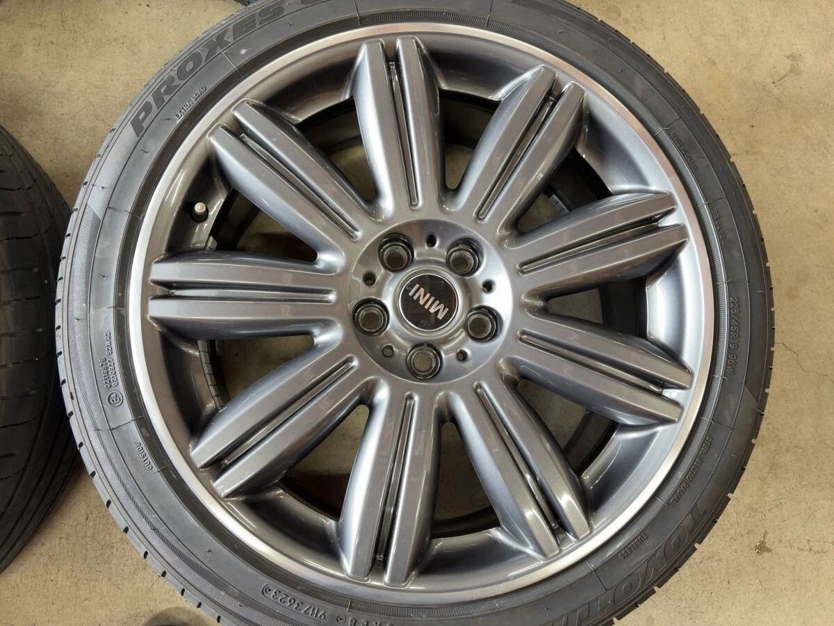 JDM BMW F60 Black Suo Bar Genuine TOYO 2023 19-inch Wheels Set of 4 No Tires - Image 5