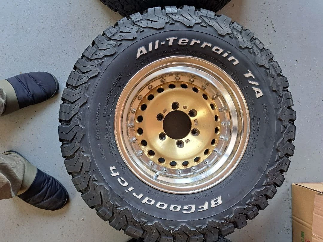 JDM Watanabe Speedster Hilux Surf No Tires - Image 4