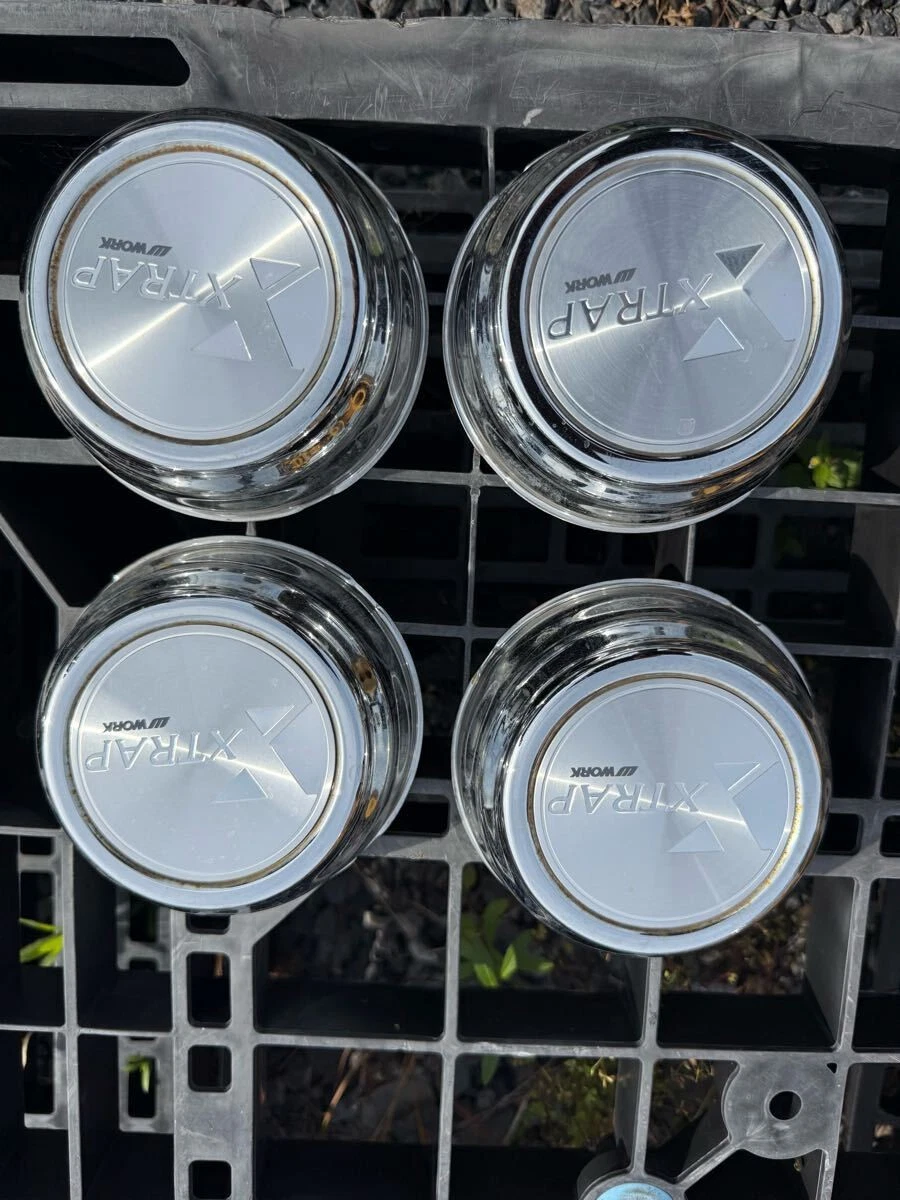 JDM WORK XTRAP 225.50.18-inch 4Book Hiace 6-hole nuts nut caps lock nu No Tires - Image 3