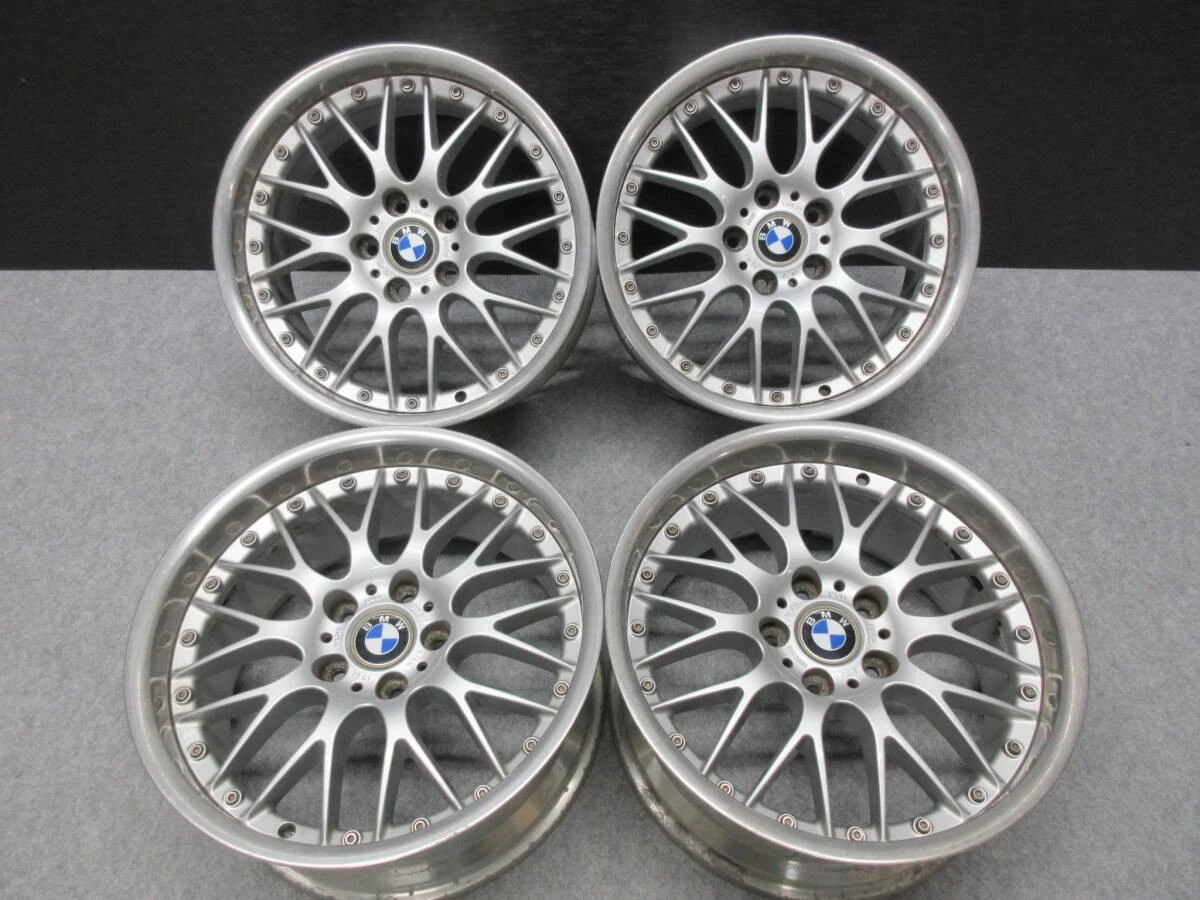 JDM Imported rare BMW genuine Black Spoke Composite II wheels made by No Tires