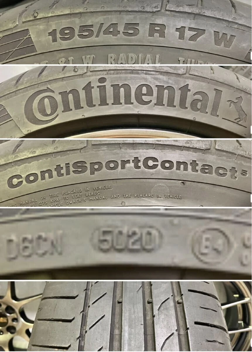 JDM Premium BBS Ultra-Lightweight Forged BBS RF500 17-inch Wheels with No Tires - Image 9