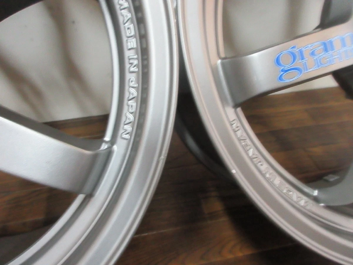 JDM RAYS Gravillage ITS 57S 17in 7.5J+30 8.5J+30 5-hole PCD114.3 Compa No Tires - Image 6