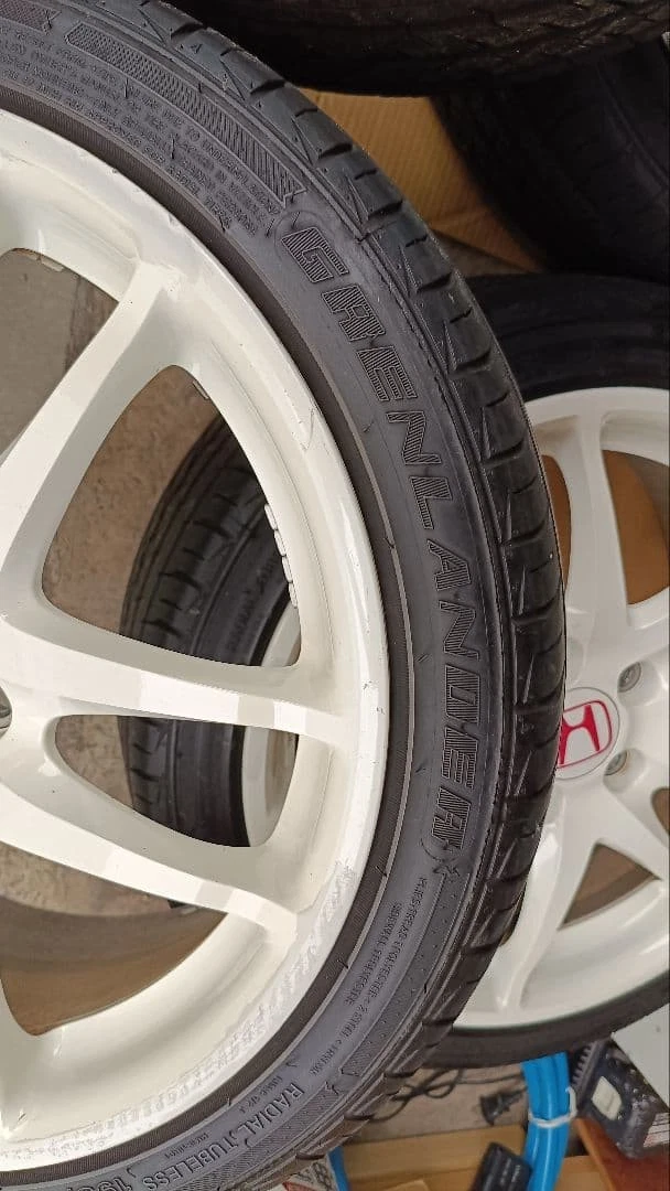 JDM Honda 17 Wheel Set Tire Groove No Tires - Image 7