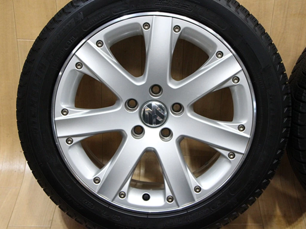 JDM B507 Rare BBS RT249 tires genuine VW 17x7.5J+47 PCD112 235/45R17 M No Tires - Image 2