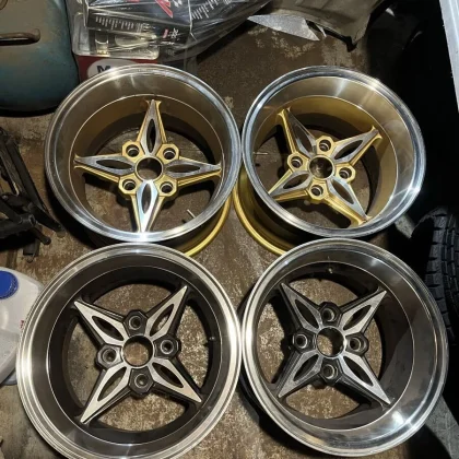 JDM Bilboll Barju 14-inch 114.3 deep rim wheels No Tires