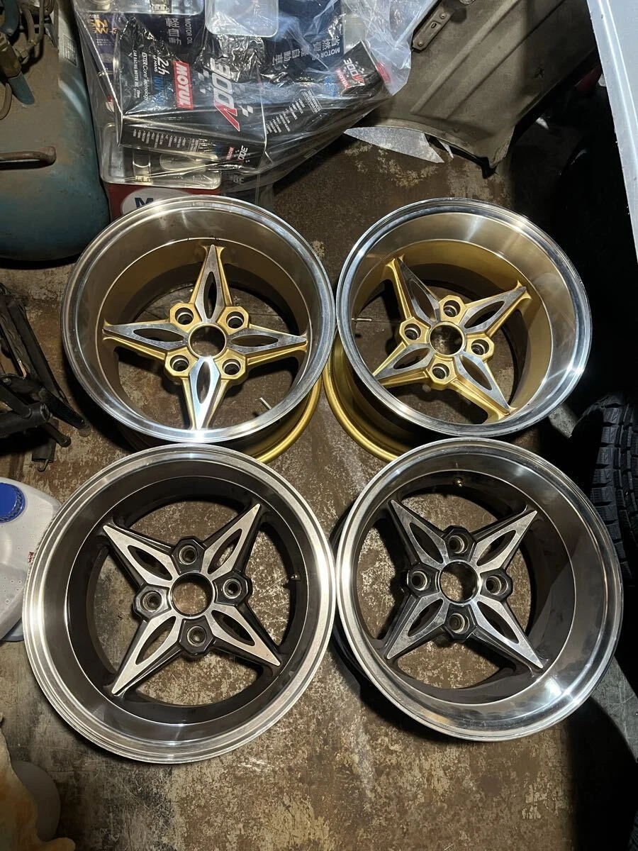 JDM Bilboll Barju 14-inch 114.3 deep rim wheels No Tires