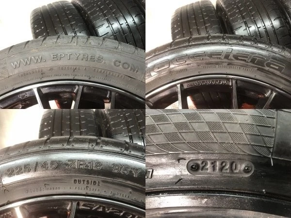 JDM Acceiera 225/45ZR18 Summer Tires Weds SPORT SA-20R 187.5J5HPCD114. No Tires - Image 10