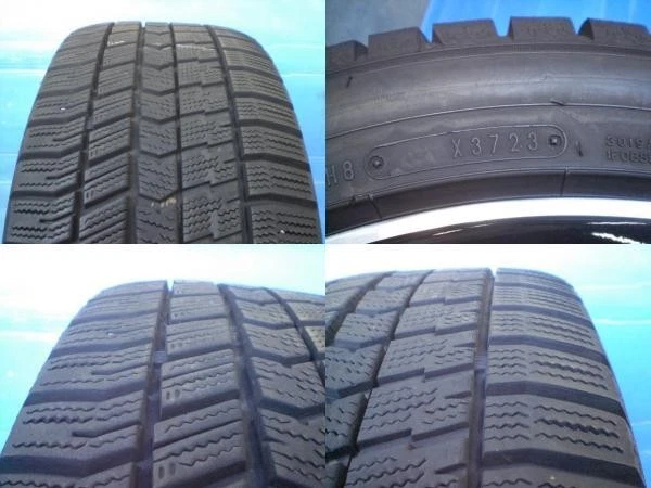JDM 225/45-17 goodyear ICENAVI8 AME VALKYRIE 177J +38 5H1114.3 Used st No Tires - Image 8