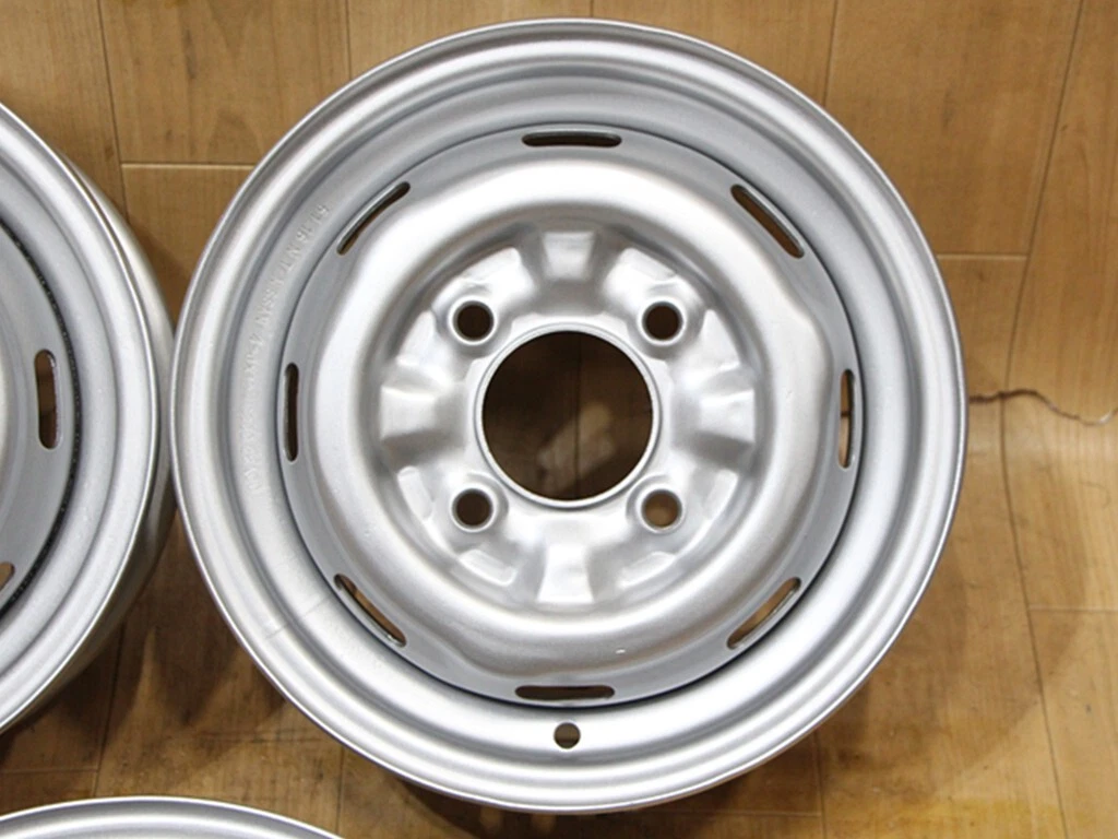 JDM B794 Nissan Genuine 12x4J+45 PCD114.3 73mm Hub Diameter 3Book Iron No Tires - Image 4