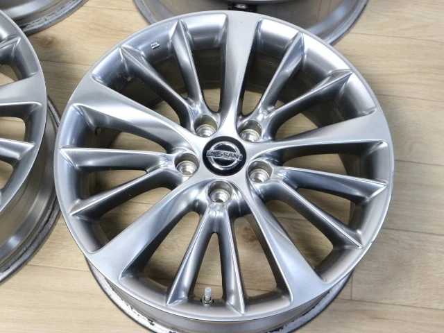 JDM Rare ItemNISSAN V37 Skyline OEM 7.5J +45 18in PCD114.3 4Book V36 C No Tires - Image 2