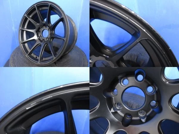 JDM 158.25J +0 4H 4-lug PCD 100 114.3 US 4-Book XXR527 Aluminum Wheels No Tires - Image 5