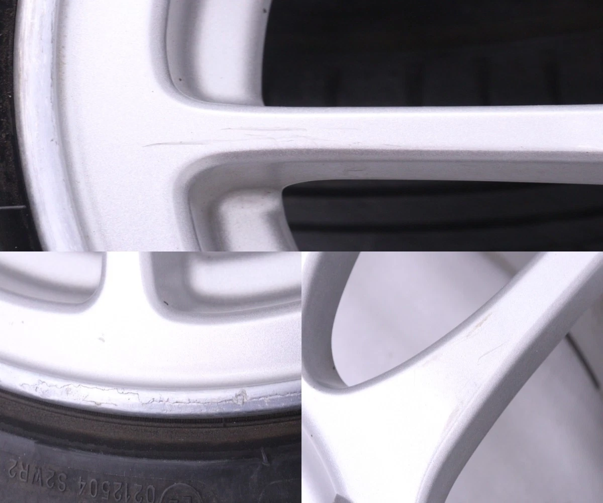 JDM 59-2574 Mitsubishi QT 17x8J +38 5x114.3 PCD 235/45R17 tires for Mi No Tires - Image 5