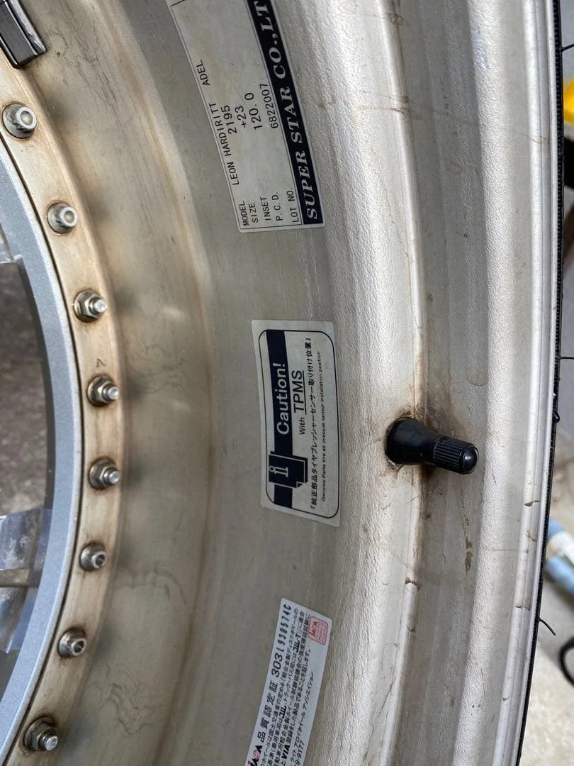 JDM Superstar Leonhard Adel PCD 12 Lexus LS 460 5 holes No Tires - Image 3