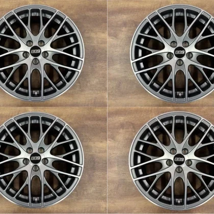 JDM BBS CS020 4Book 177J +48 PCD100 5H Wheel Only 801040 Wheels BBS No Tires