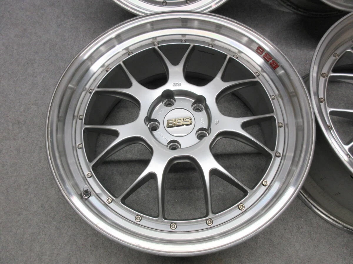 JDM BBS LM-R DSK 20E90 E91 E92 F10 F11 E85 E46 E36 E60 E61 Lexus LS460 No Tires - Image 4
