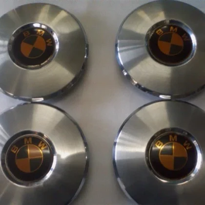 JDM Ultra Rare Item: Set of 4 Genuine BMW Wheel Caps E12? Almost none No Tires