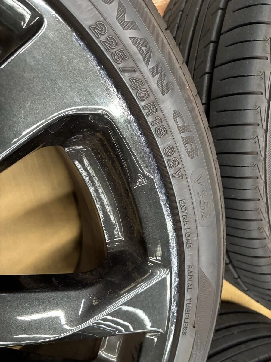 JDM Subaru Impreza Sports STI Sports genuine 18 tire and wheel No Tires - Image 8