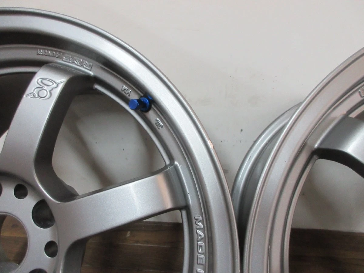 JDM RAYS Gravillage ITS 57S 17in 7.5J+30 8.5J+30 5-hole PCD114.3 Compa No Tires - Image 7