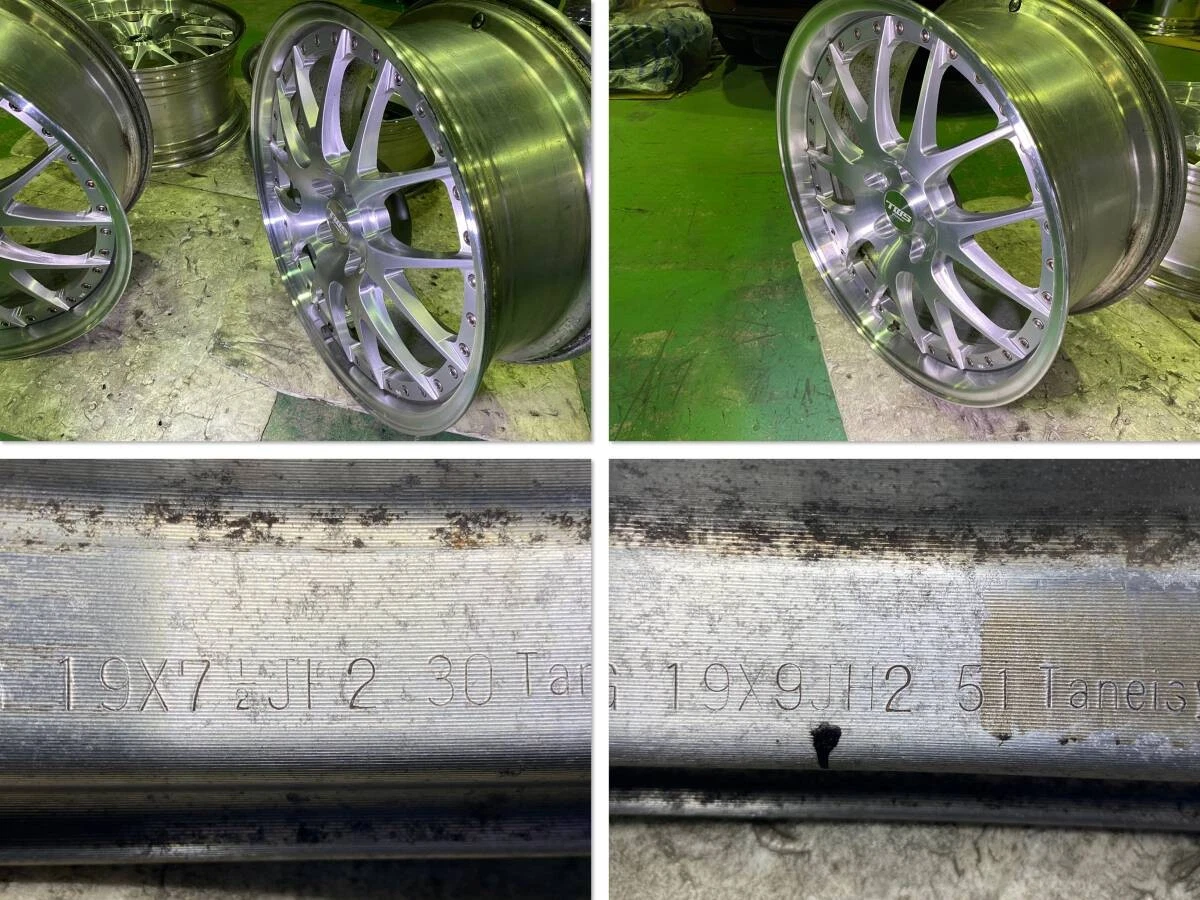 JDM High-quality forged 2-piece TWS Exlete 107M 19FORGED 7.5J +30 9J + No Tires - Image 8