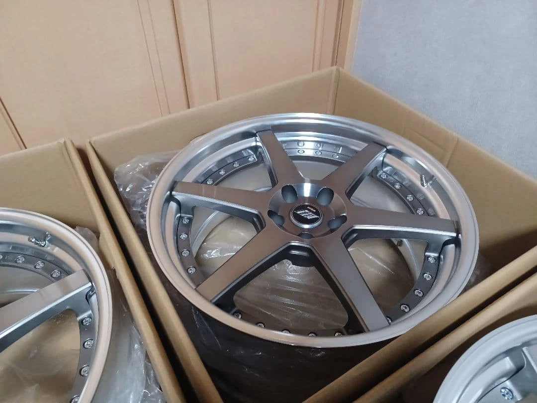 JDM Work Gist ST1 GS IS Mark X GT-R etc. No Tires - Image 3