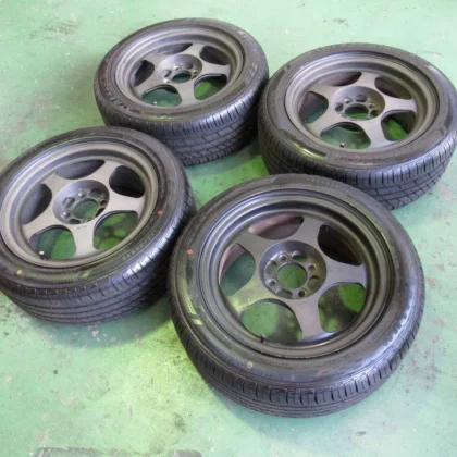 JDM DEEPSpoonspoon 15-inch SW388 15x6.5J +35 PCD100 4H 195/50R15 2021 No Tires