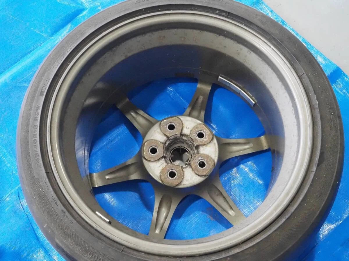 JDM BNR34 genuine wheels R34 GTR No Tires - Image 9