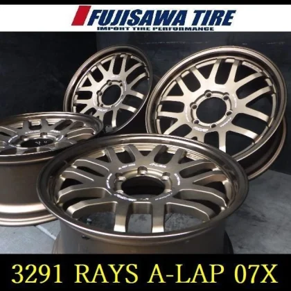 JDM 3291-1ARAYS A-RAP 07X18x8.5J 6H 139.7 +444Book RAYS No Tires