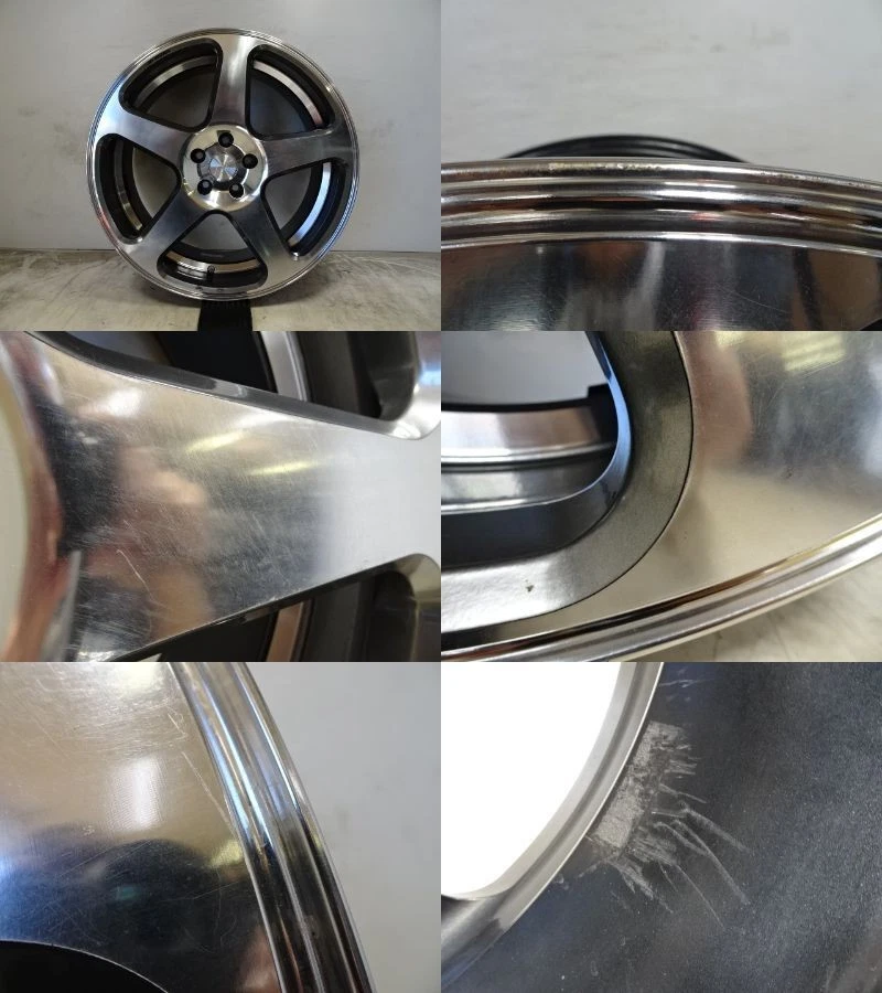 JDM A-024 Cash on delivery available Rank D.I Used WORK RYVER Raybar S No Tires - Image 5