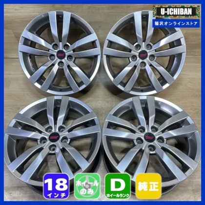 JDM Subaru WRX STI genuine 8.5-18+55 5H114.3 18 wheels 4-piece set par No Tires