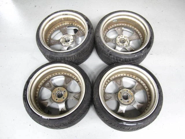 JDM Size: Deep rim WORK VS-KF plated 9.5J+19 11J+26 PCD114.3 5-hole 19 No Tires - Image 8