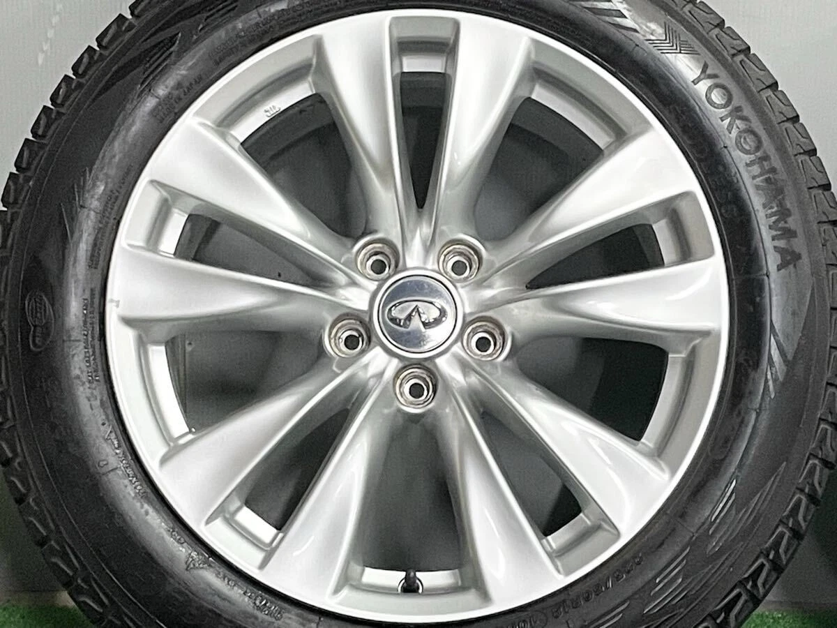 JDM Slightly Grooved Studless Tires Nissan Y51 Fuga OEM 18-inch 8J +43 No Tires - Image 3