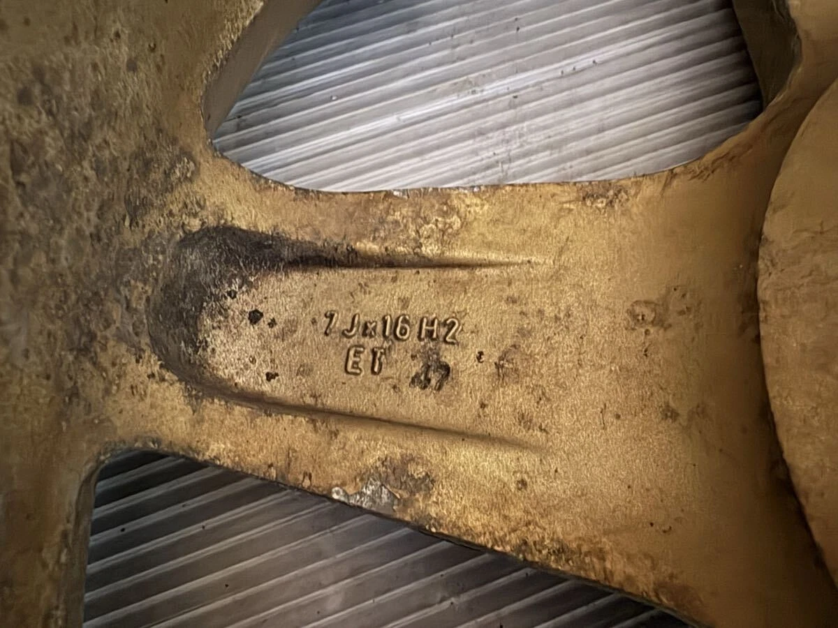 JDM Speedryn 16-inch Aluminum Wheels 16x7J 5H100PCD+47 4Book Rare Item No Tires - Image 8