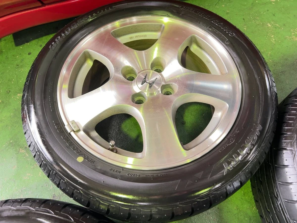 JDM DEEPSRACING DC2 Integra Si-VTEC Honda Genuine US Aluminum 156J +45 No Tires - Image 3