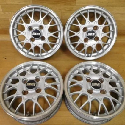 JDM 15-779Beautiful forgingBBS Subaru genuine option 13in 4J +45 wheel No Tires