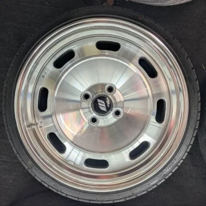 JDM WORK 17 Aluminum Wheel Set PCD 4-100 No Tires