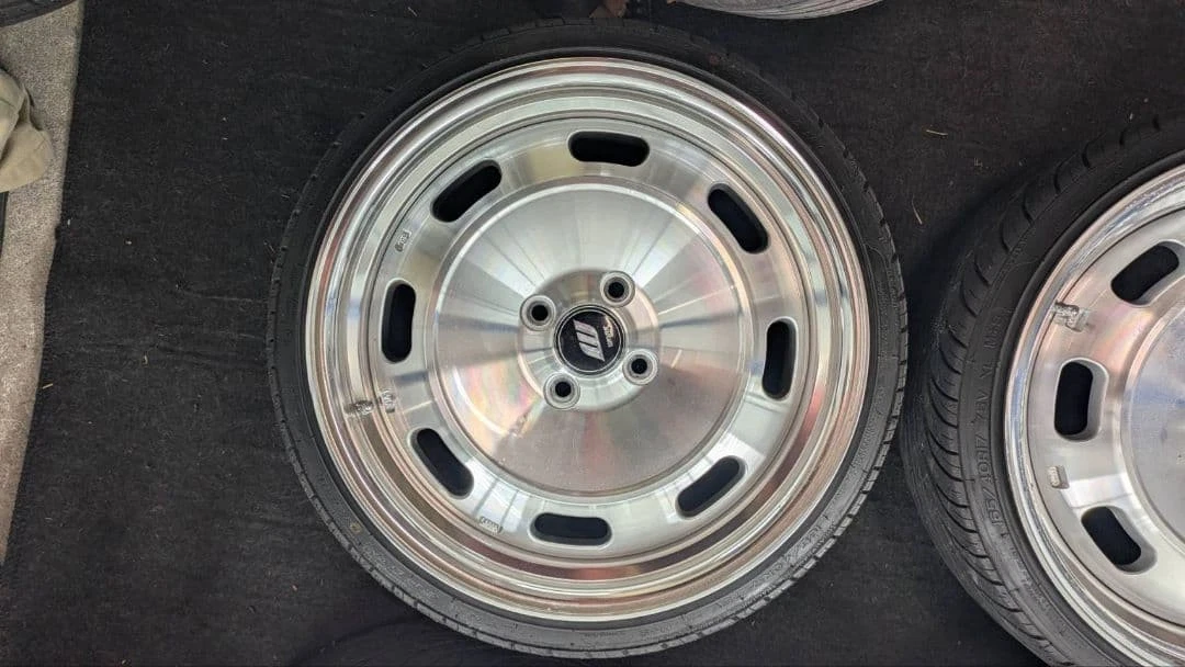 JDM WORK 17 Aluminum Wheel Set PCD 4-100 No Tires