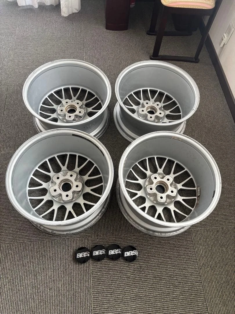JDM Out of print indoor storage RX-7 FD3S BBS 17 Mazda genuine forging No Tires - Image 2