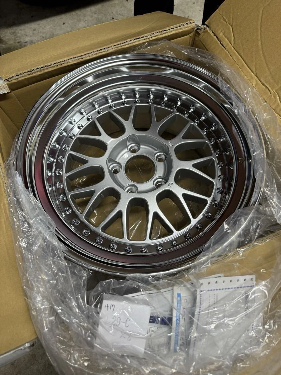 JDM WORK Meister M1 deep rims 17PCD114 9.5j for Silvia JZX100 180SX et No Tires