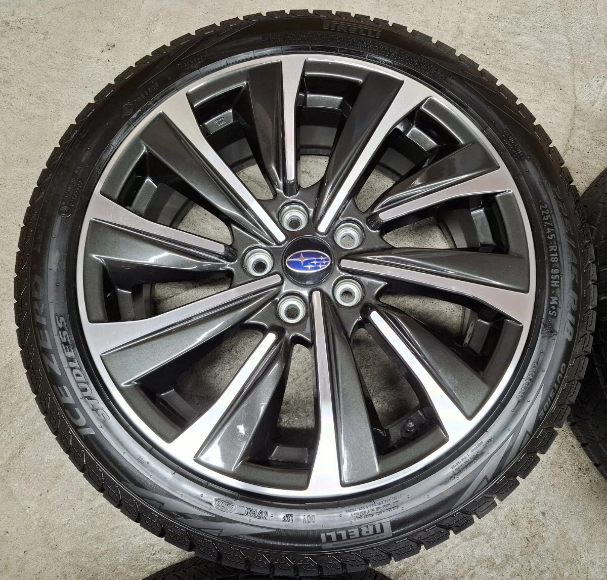 JDM Superb Condition Subaru VN5 Levorg STI Sports Genuine Wheels and T No Tires - Image 4