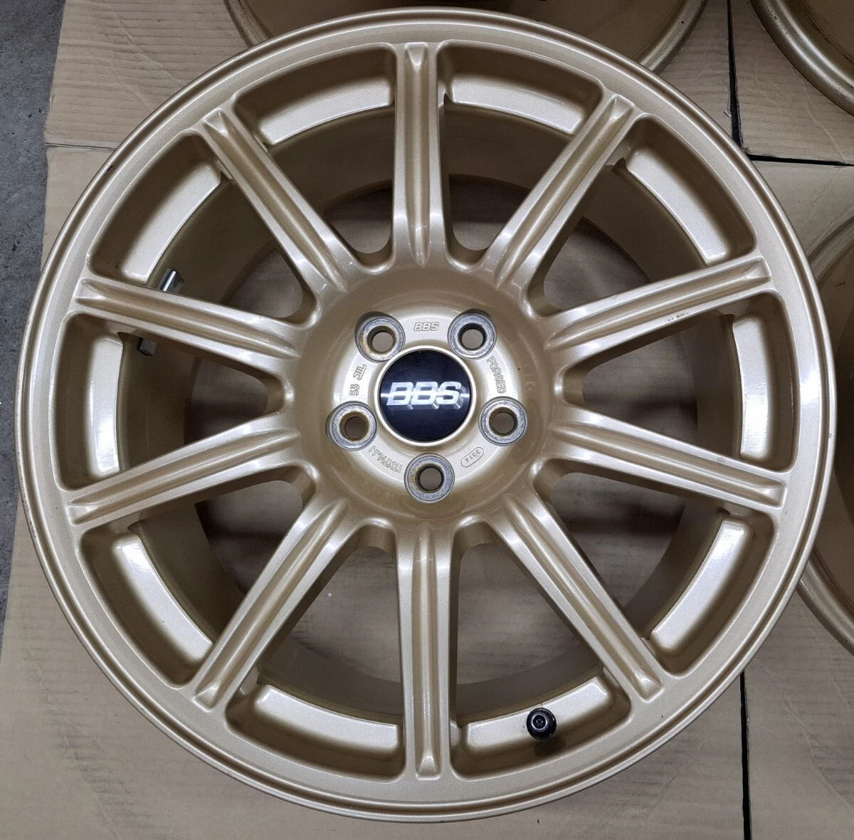 JDM Subaru Impreza WRX STI genuine BBS wheels 4-wheel Legacy BRZ Fores No Tires - Image 3