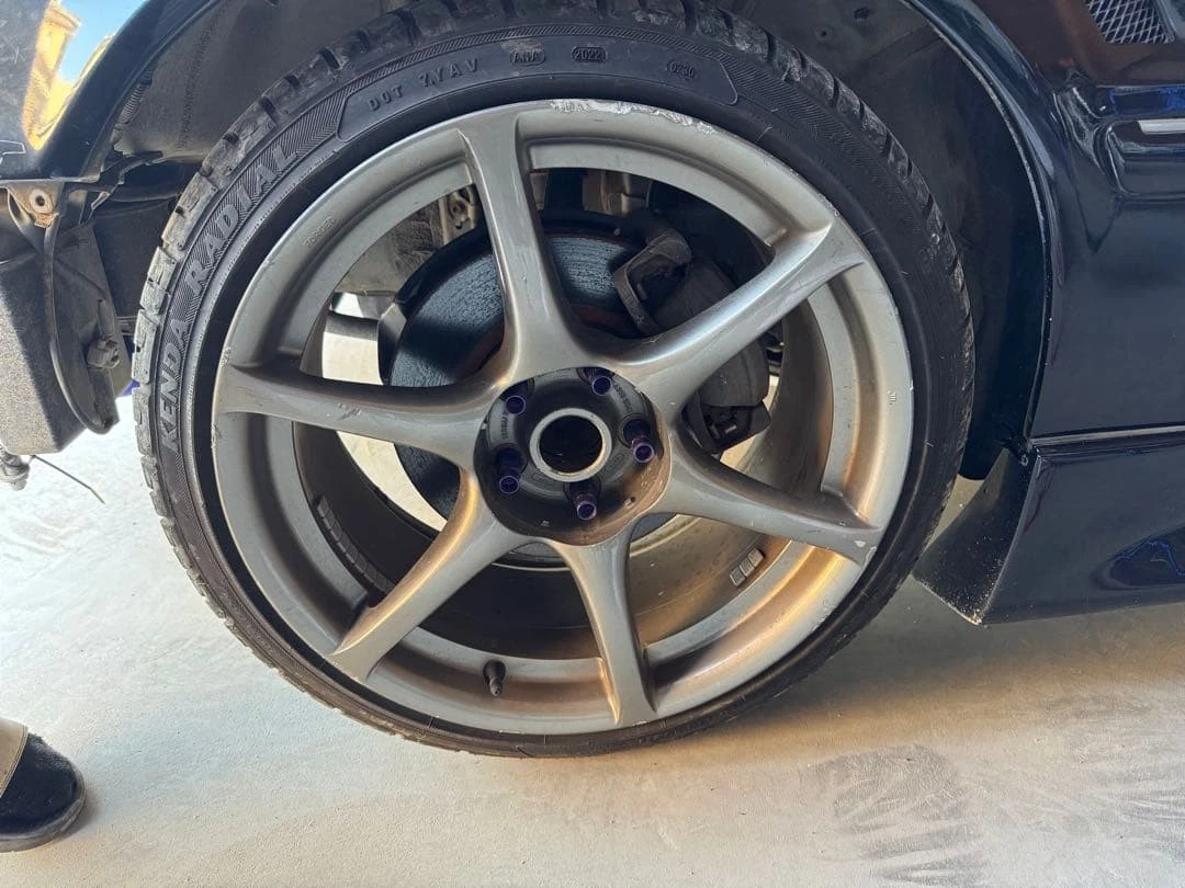 JDM BNR34 GTR genuine wheels Doriketsu No Tires - Image 3