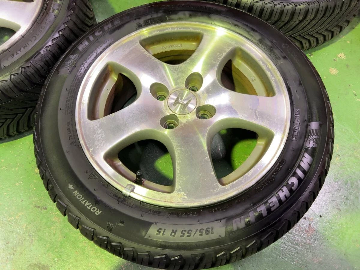 JDM DEEPSRACING DC2 Integra Si-VTEC Honda Genuine US Aluminum 156J +45 No Tires - Image 5