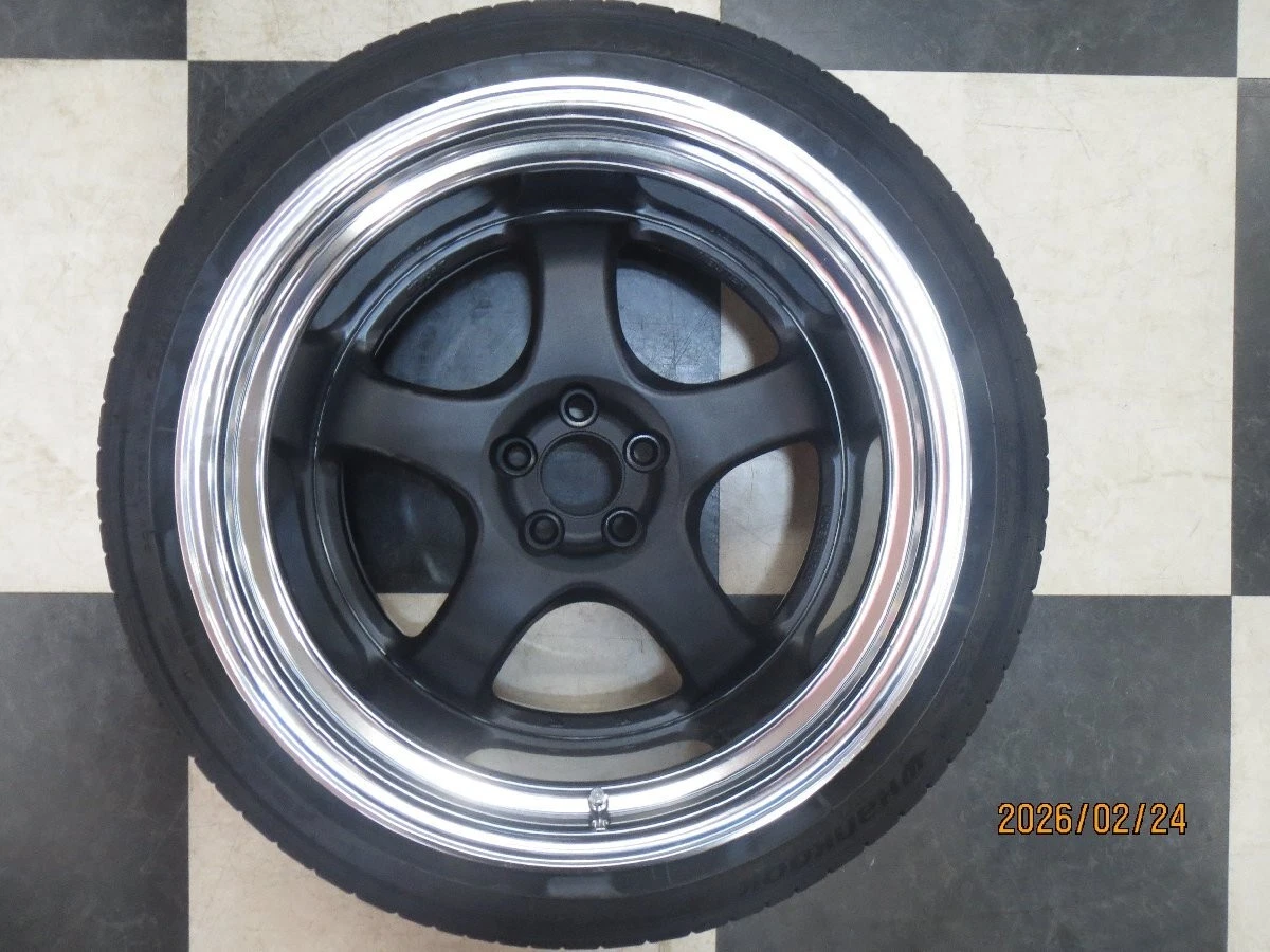 JDM Bakurim WORK MEISTER S1R 17GR86 ZN6 9.5J -15 / 10.5J -39 5H100 Exh No Tires - Image 5