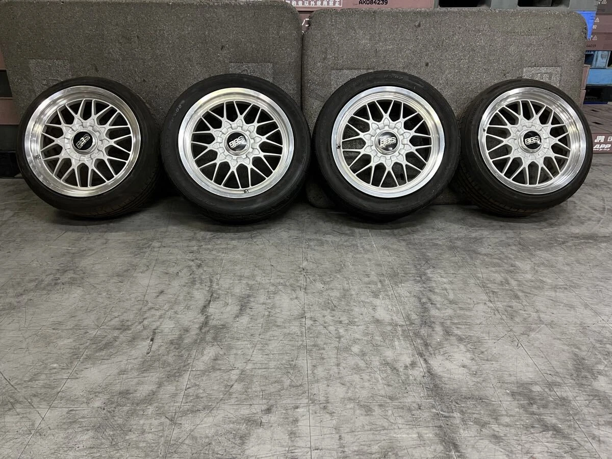 JDM BBS RG191/RG138 178J/9J +39/+50 5H 114.3 4Book BBS No Tires - Image 3