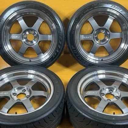 JDM RAYS Volk Racing TE37V SL Limited Edition 17-inch 7.5j +30 pcd100 No Tires