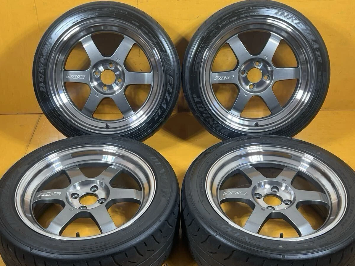 JDM RAYS Volk Racing TE37V SL Limited Edition 17-inch 7.5j +30 pcd100 No Tires