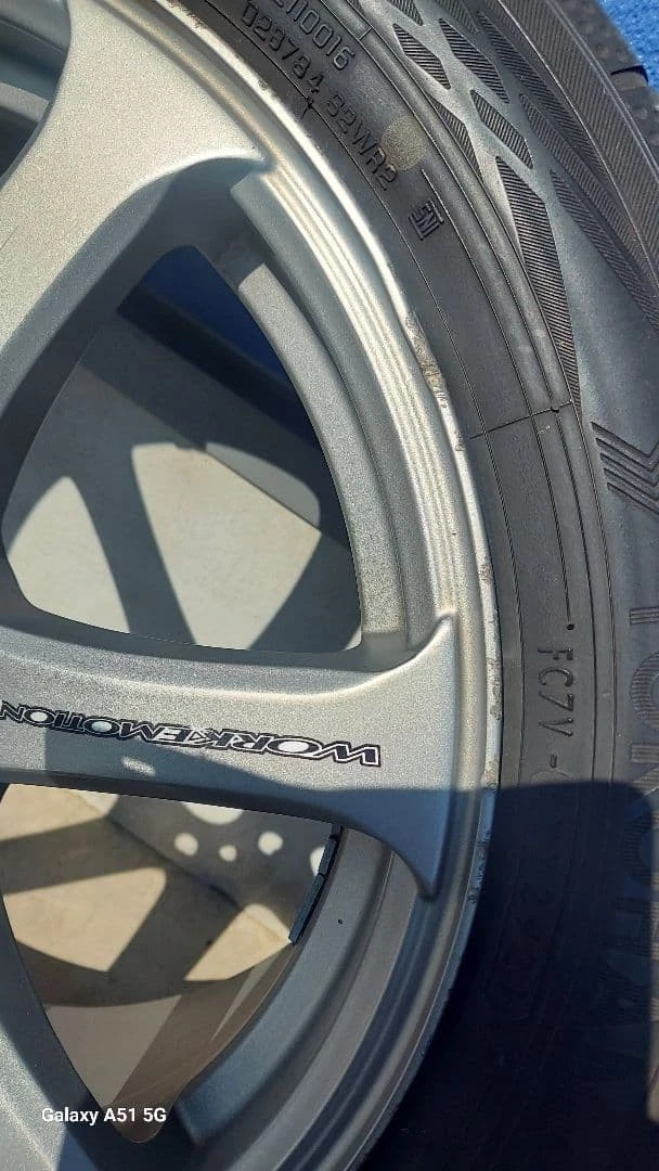 JDM workemotionT7 167J +42+50 4/100 No Tires - Image 8