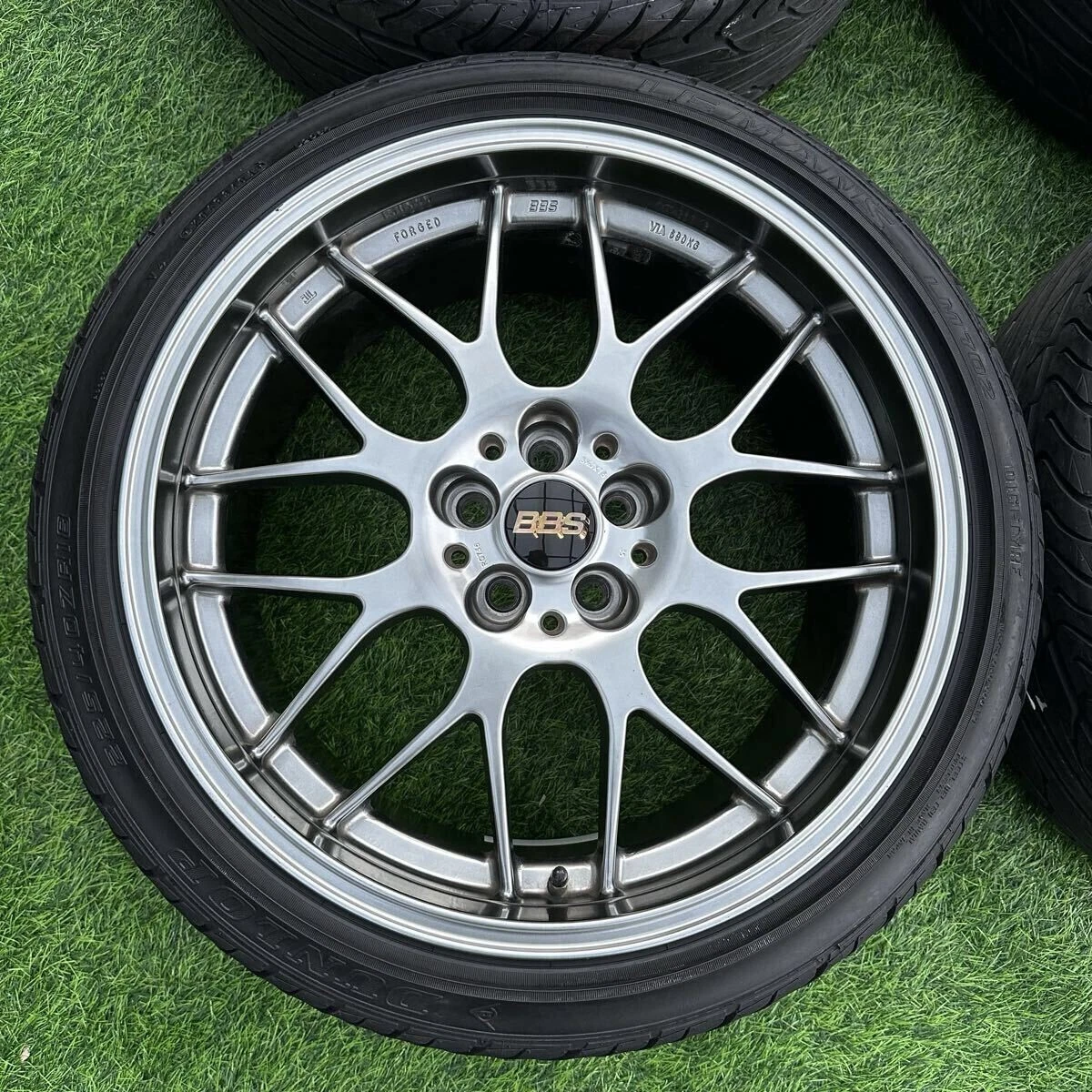 JDM Discontinued BBS RG-R RG736 188.5J PCD100 5-lug 225/40r18 wheels f No Tires - Image 3